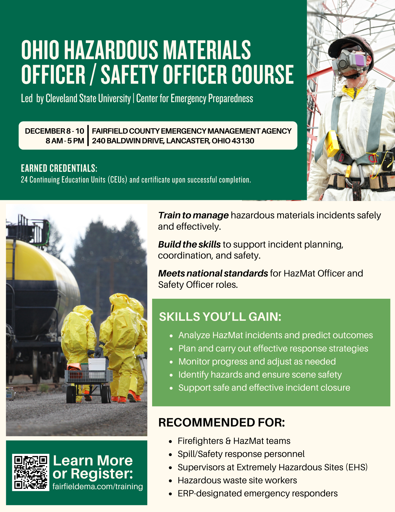HM Flyer Hazmat Officer